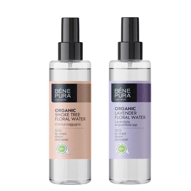 Bio Dūmu koka Ziedūdens un Bio Lavandas Ziedūdens - GMC