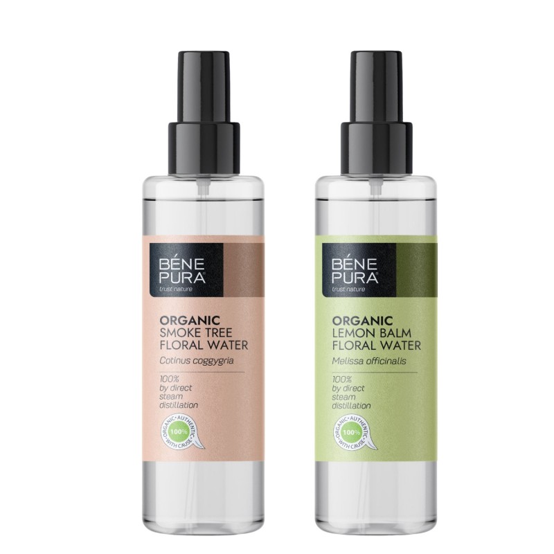 Bio Dūmu koka Ziedūdens un Bio Melisas Ziedūdens - GMC