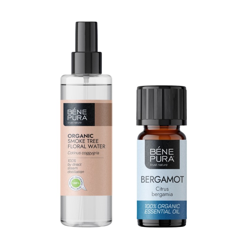 Bio Dūmu koka Ziedūdens un Bio Bergamotes Ēteriskā eļļa - Preču salīdzināšana