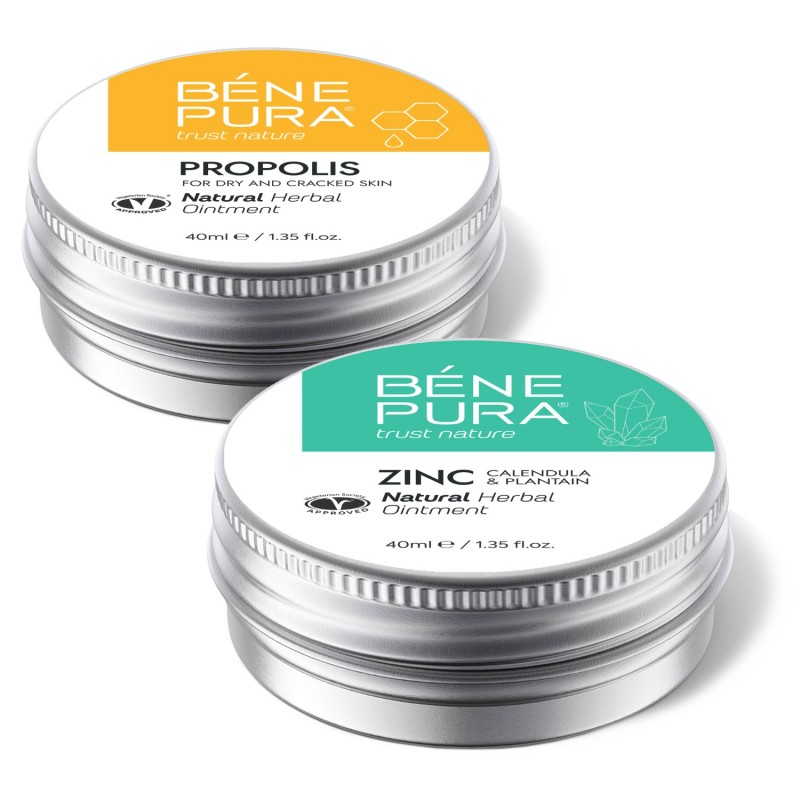 Pretniezes Ziede ar 30% Propolis un Pretniezes Ziede ar Cinka Oksīds - GMC