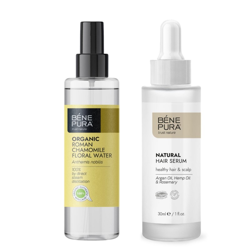 Serums matiem un Bio Romiešu Kumelīšu Ziedūdens - GMC