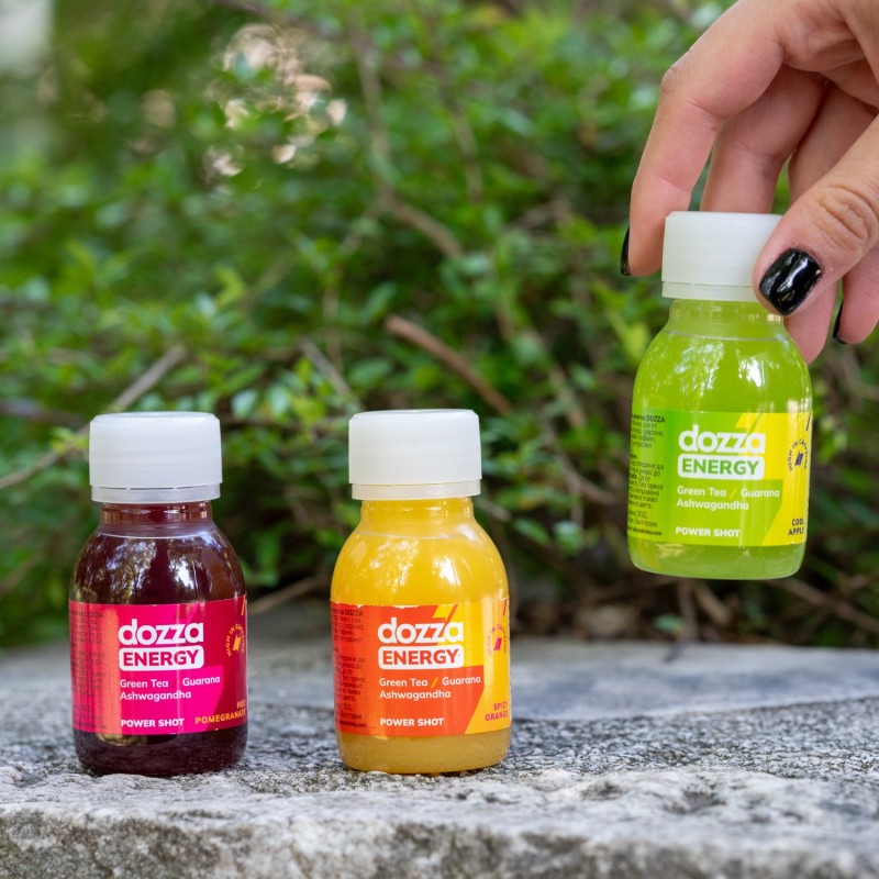 6x Pack DOZZA Energy Cool Apple Energy shot - 60ml - Benepura.lv 6x Pack DOZZA Energy Cool Apple Energy shot - 60ml