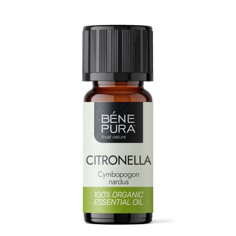 Bio Citronella Ēteriskā eļļa - 10ml - Ēteriskās eļļas