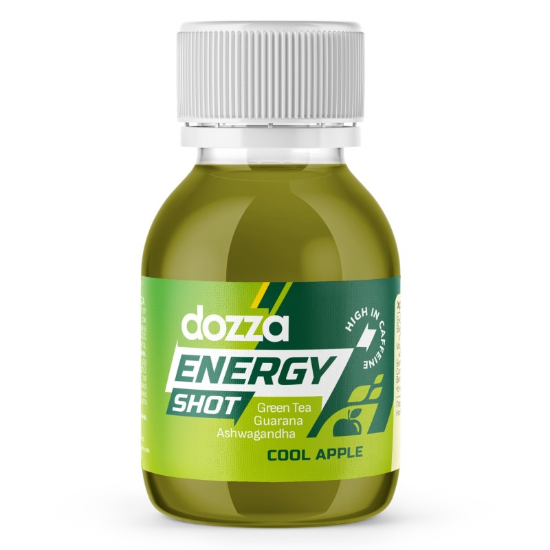 DOZZA Energy Cool Apple Energy shot - 60ml - Preču salīdzināšana