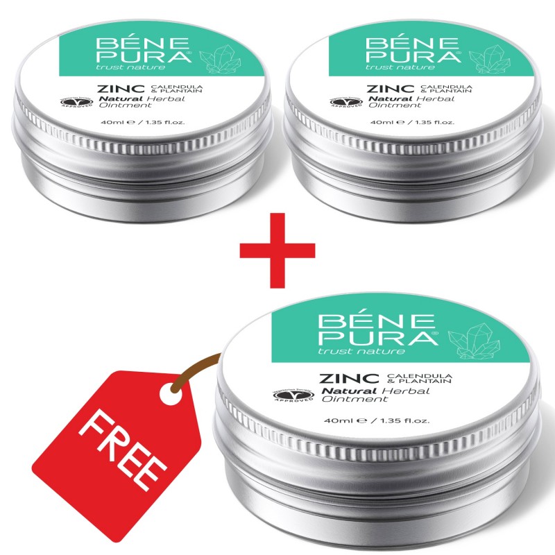 3x Pretniezes Ziede ar Cinka Oksīds - 40ml - Ziedes niezi