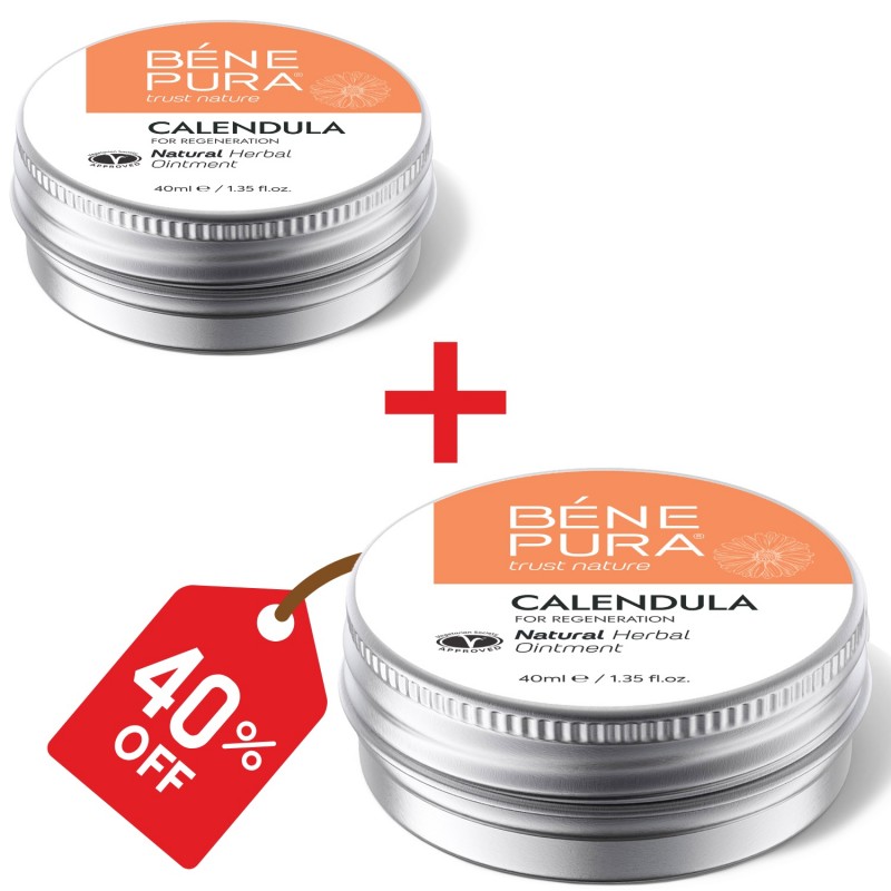 2x Apdegumu un brūču ziede ar Kliņģerīti - 40ml - 