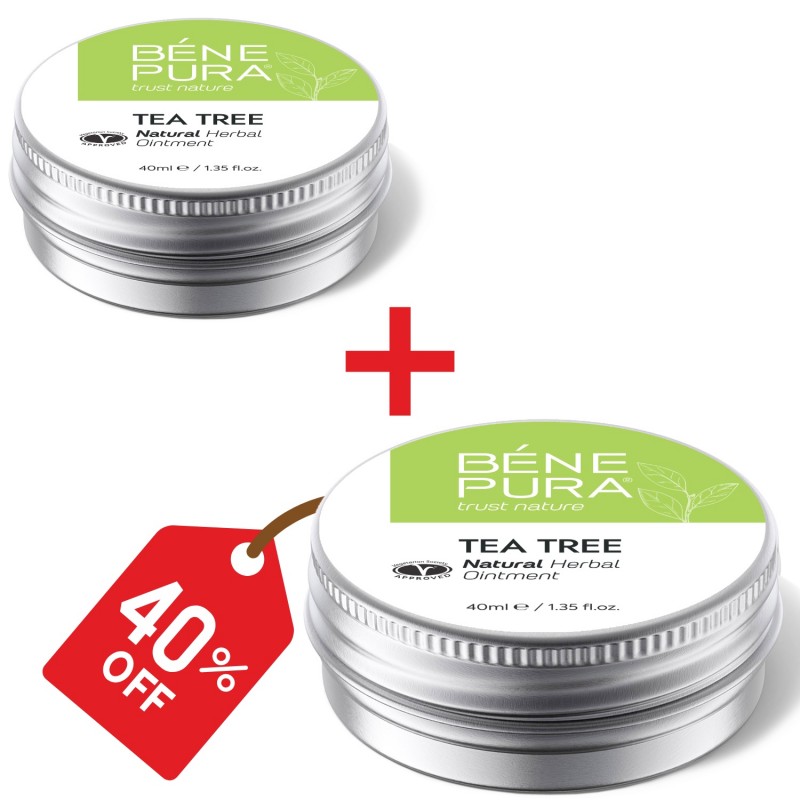2x Pretniezes Ziede ar Tējas Koka - 40ml - Komplekti