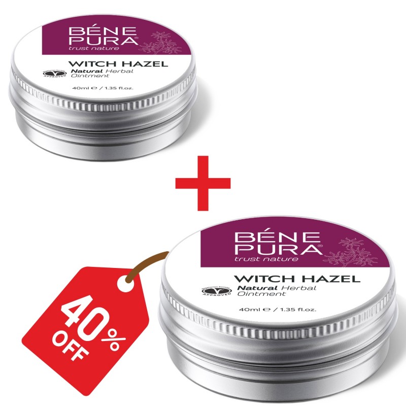 2x Hemoroīdu Ziede ar Raganu Lazda - 40ml - 