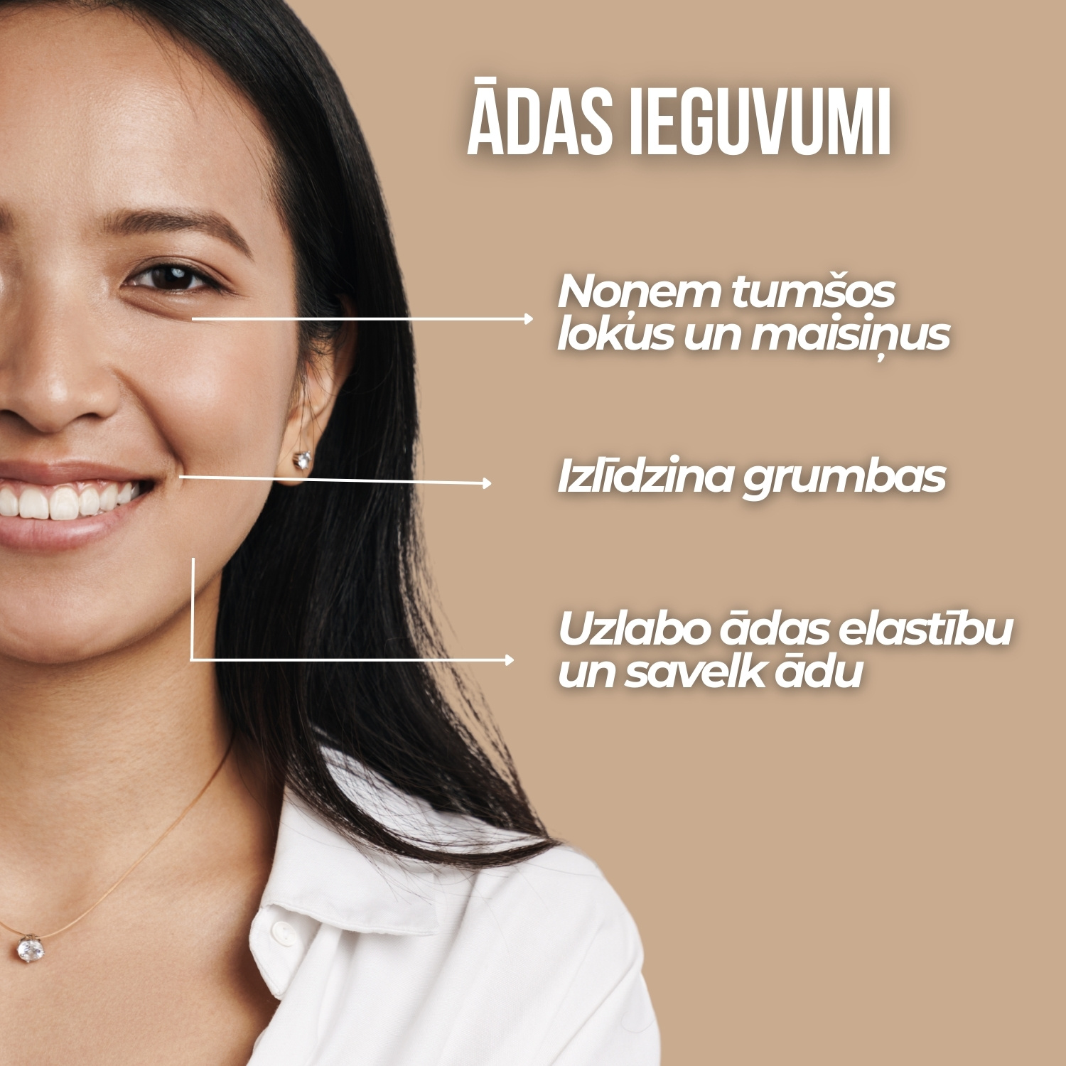 Komplekts "Acu ādas kopšana"