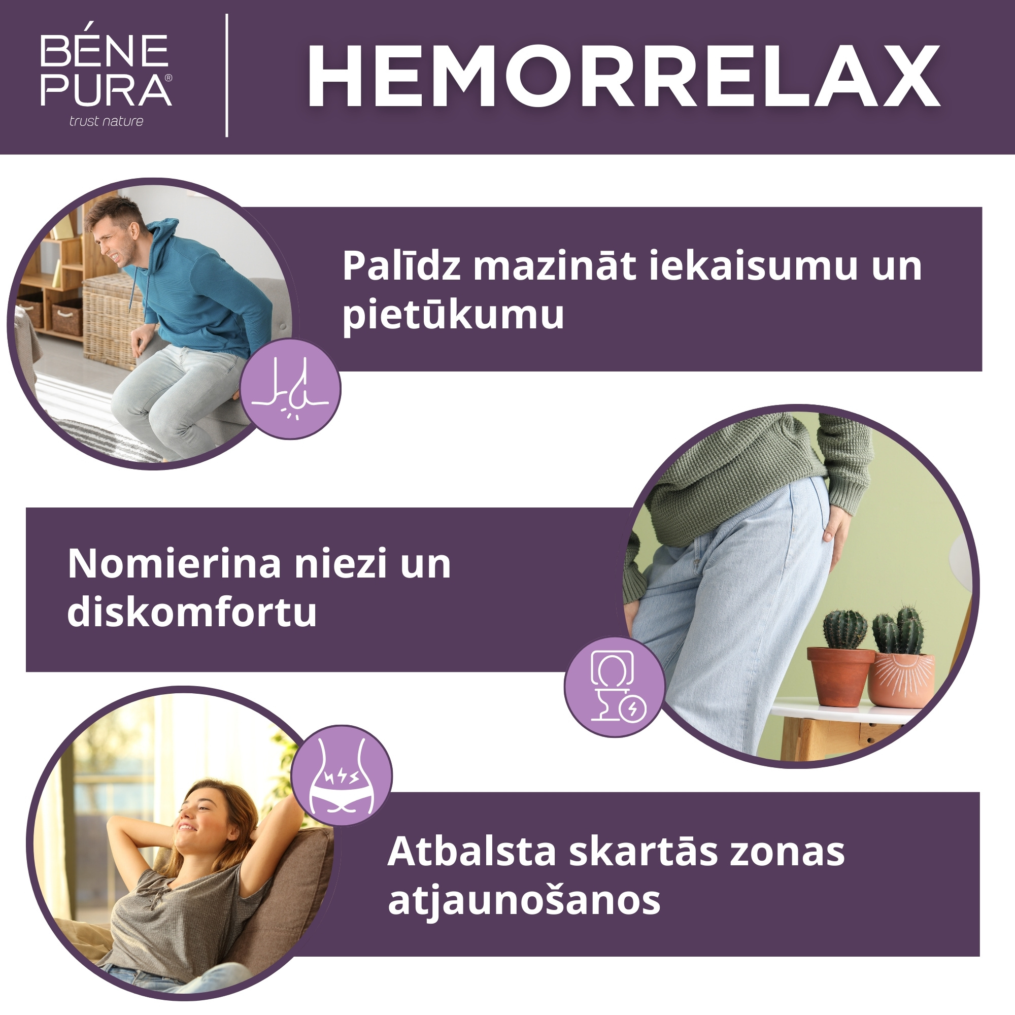 Hemoroīdu Ziede ar Balto Pelašķu, Tetra un Kurkumu - 40ml