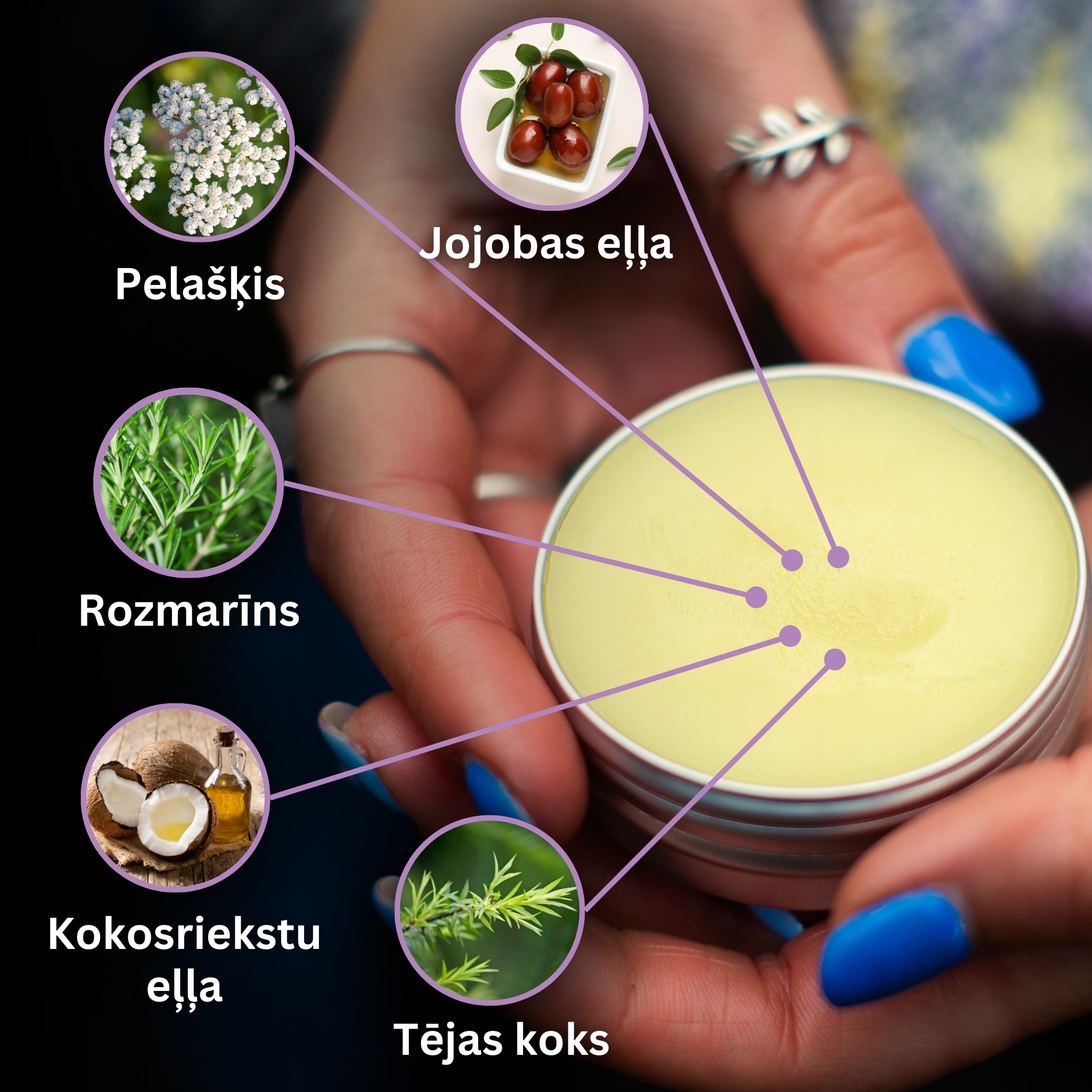 Komplekts "Ziedes hemoroīdiem"